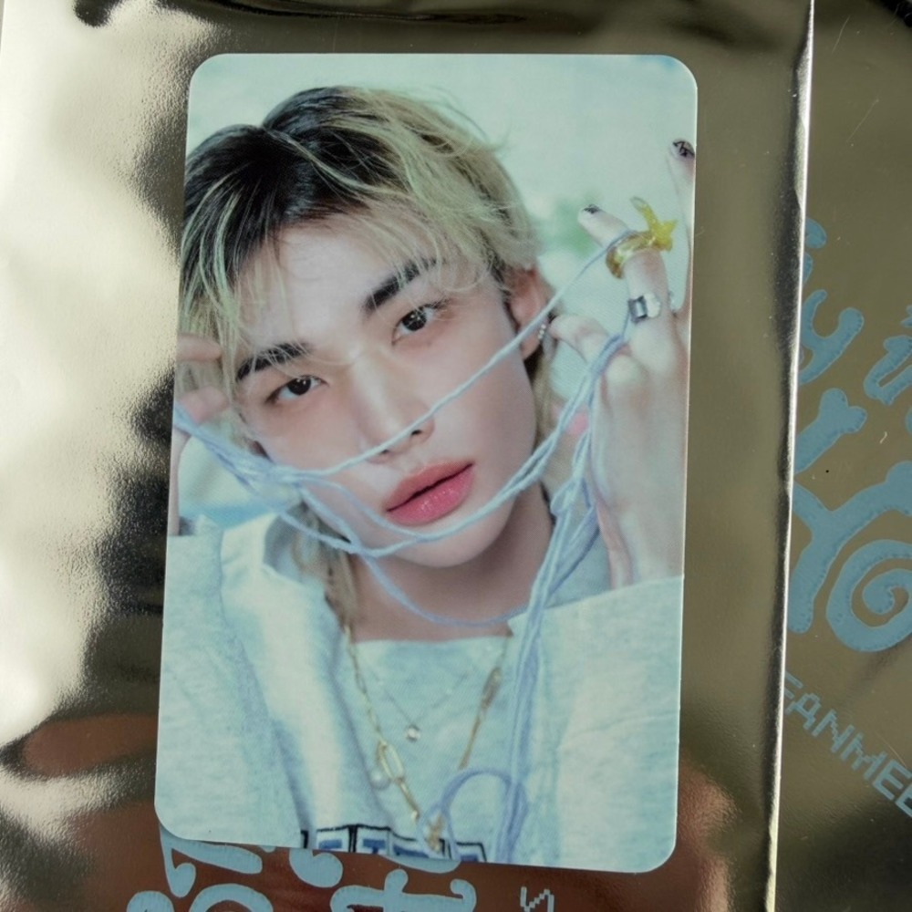 STRAY KIDS HYUNJIN 6th Fan Meeting Stay In Our Little House Box Tape Photocard